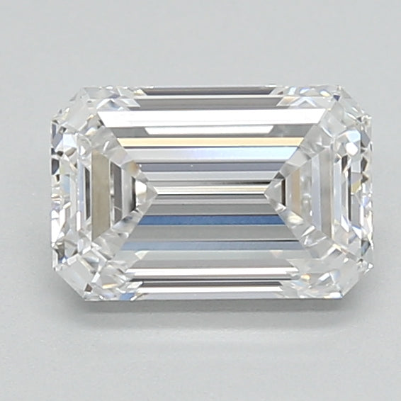 0.98ct Emerald D VVS1 Lab Created Diamond