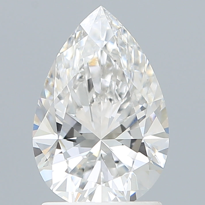 1.58ct Pear F VS1 Lab Created Diamond