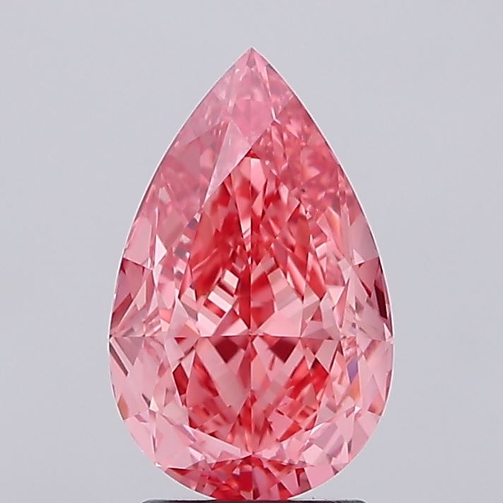 3.05ct Pear  VS2 Lab Created Diamond