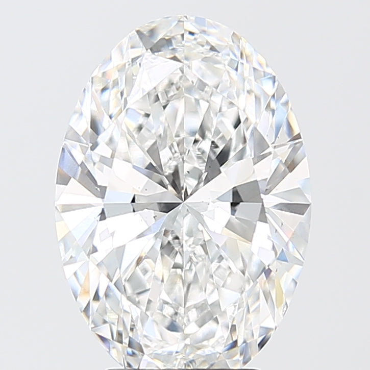 4.02ct Oval E VS2 Lab Created Diamond
