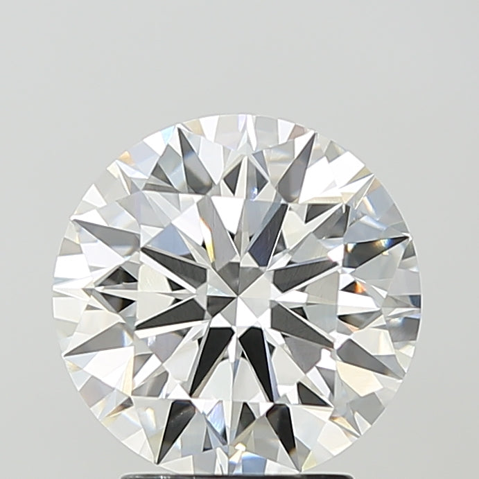 3.07ct Round F VVS2 Lab Created Diamond