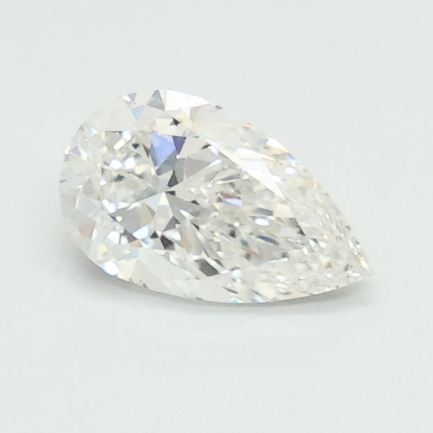 0.61ct Pear E VVS1 Lab Created Diamond