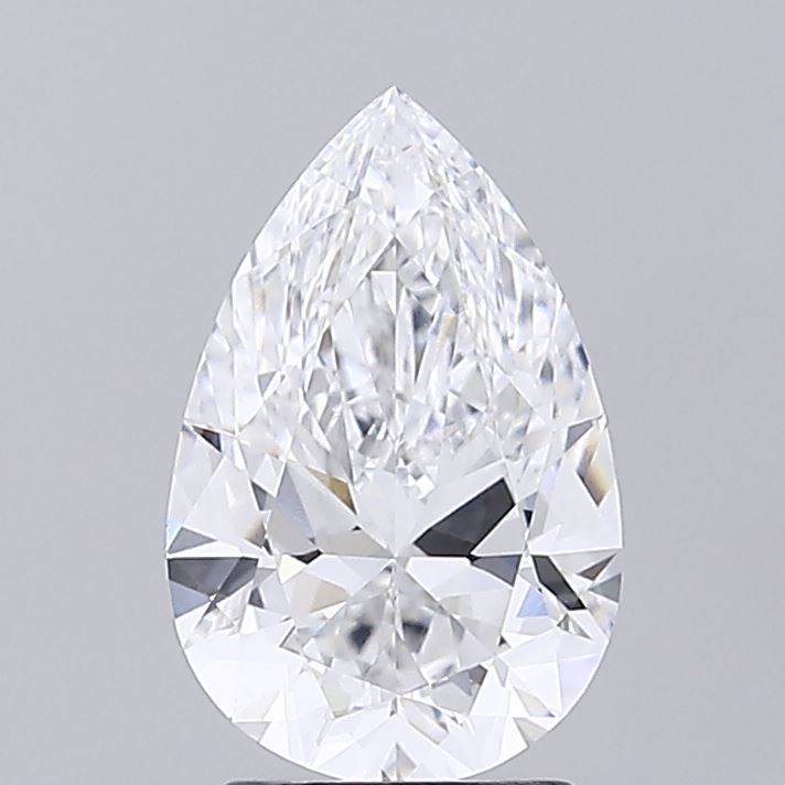 2.09ct Pear D VVS2 Lab Created Diamond
