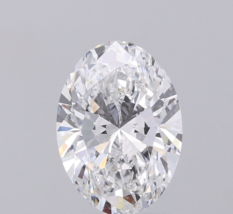 1.57ct Oval D VVS2 Lab Created Diamond