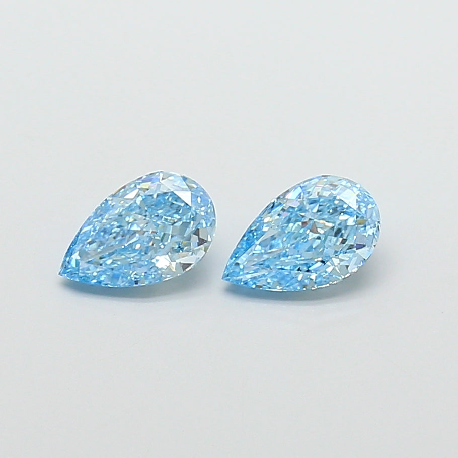 1.15ct Pear  VS2 Lab Created Diamond