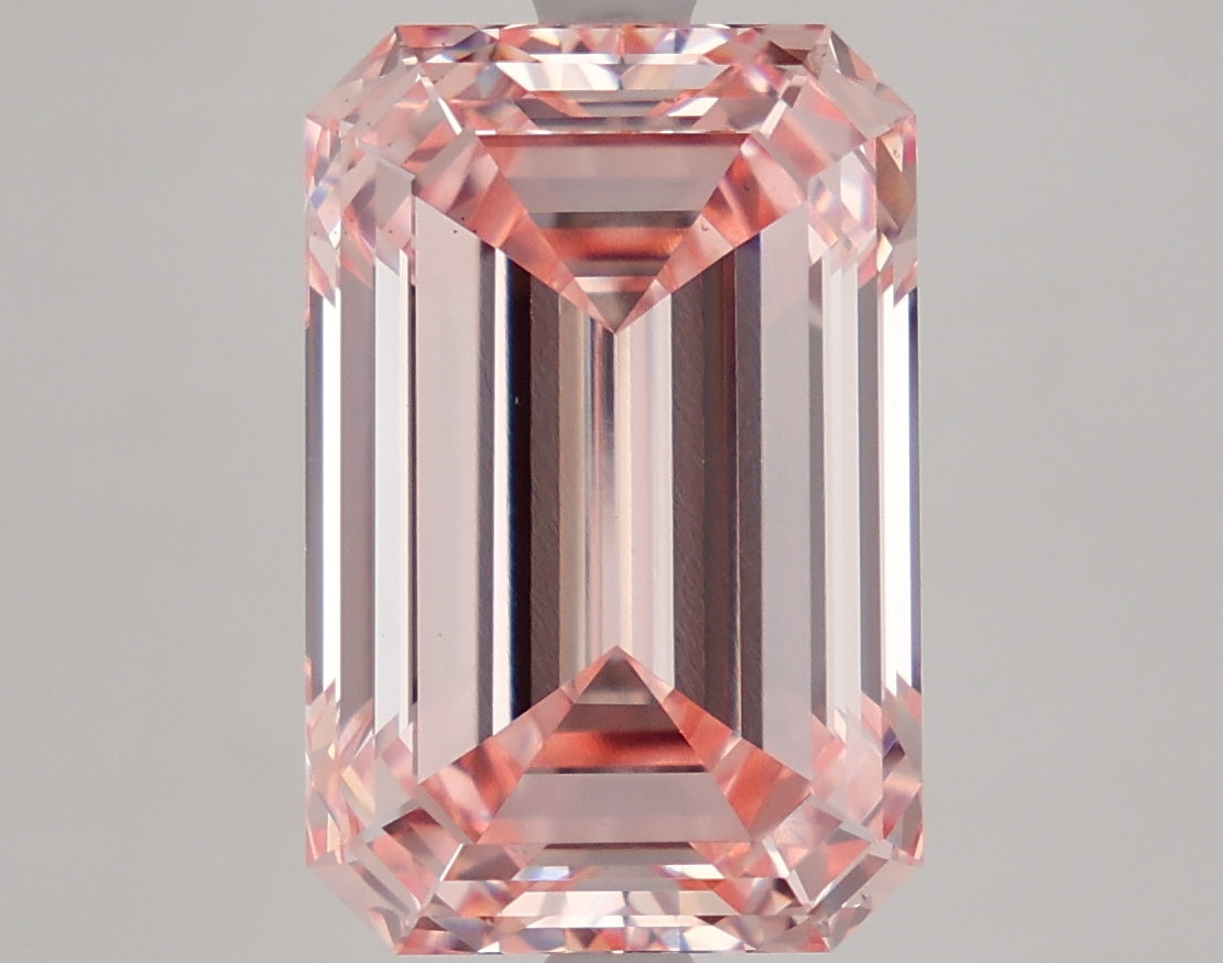 7.1ct Emerald   VS2 Lab Created Diamond