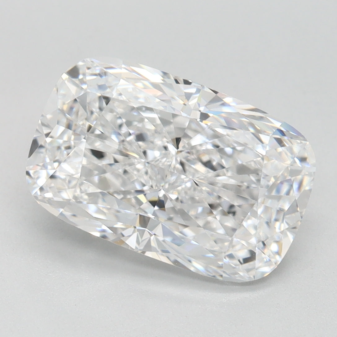 2.7ct Cushion D IF Lab Created Diamond