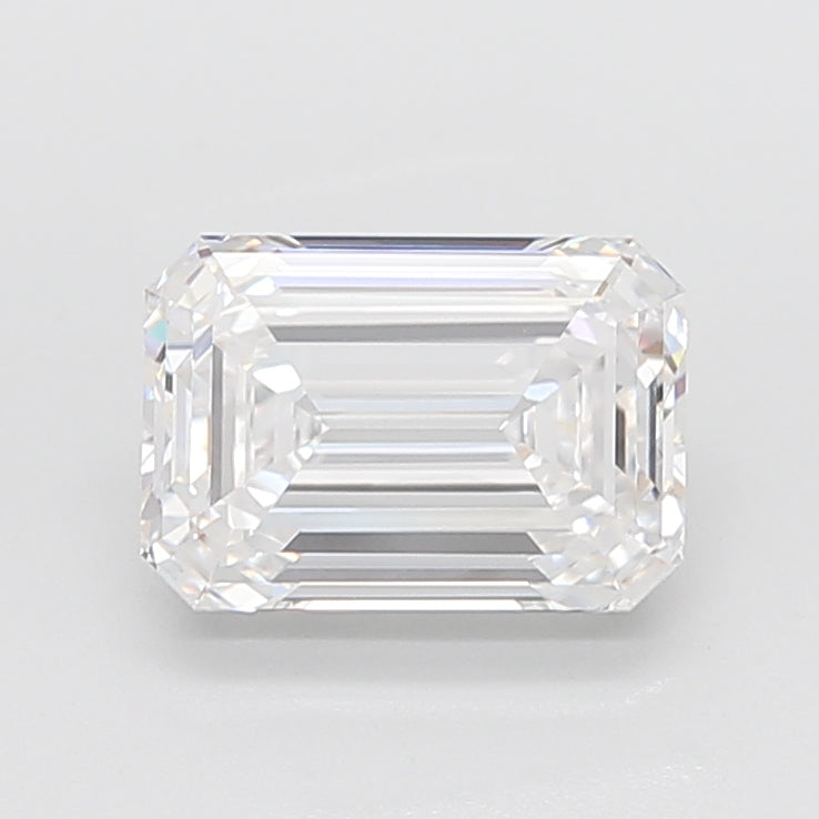 4.32ct Emerald D VVS1 Lab Created Diamond