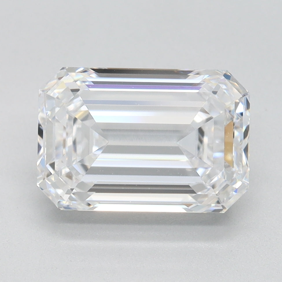 2.09ct Emerald D IF Lab Created Diamond