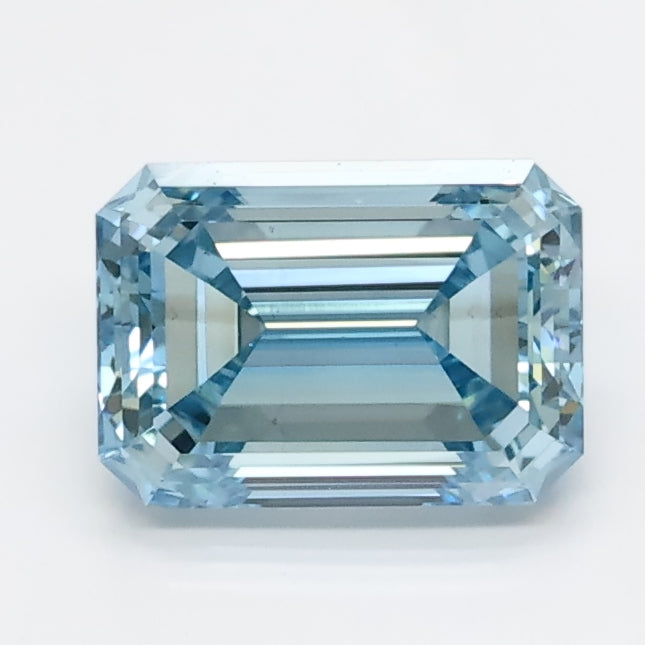 1.05ct Emerald   VS2 Lab Created Diamond