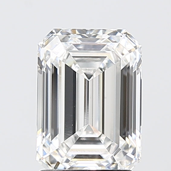 2.1ct Emerald E VVS2 Lab Created Diamond