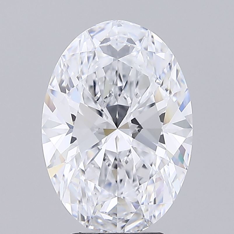 4ct Oval D IF Lab Created Diamond