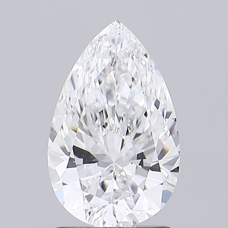 1.62ct Pear D IF Lab Created Diamond