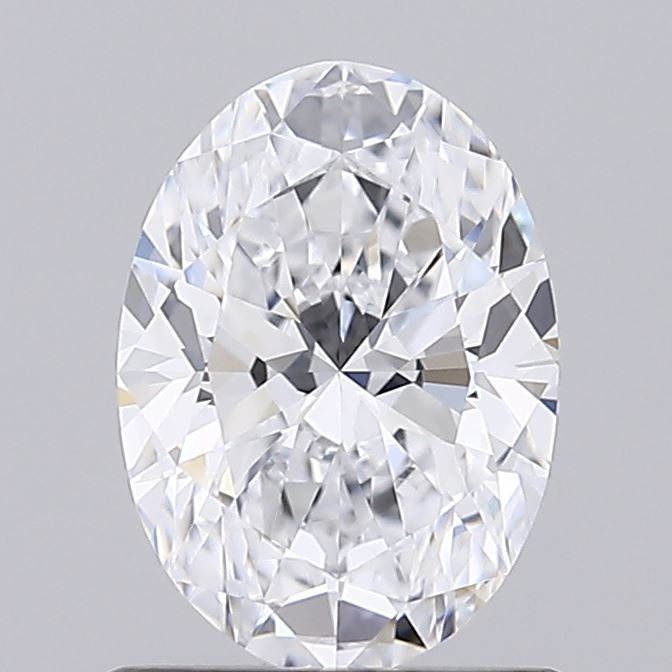 0.94ct Oval D IF Lab Created Diamond