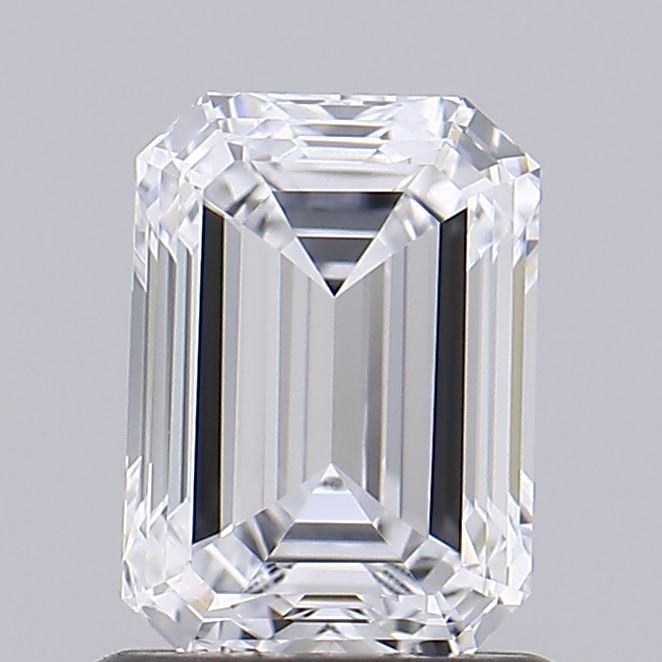 1.02ct Emerald D IF Lab Created Diamond