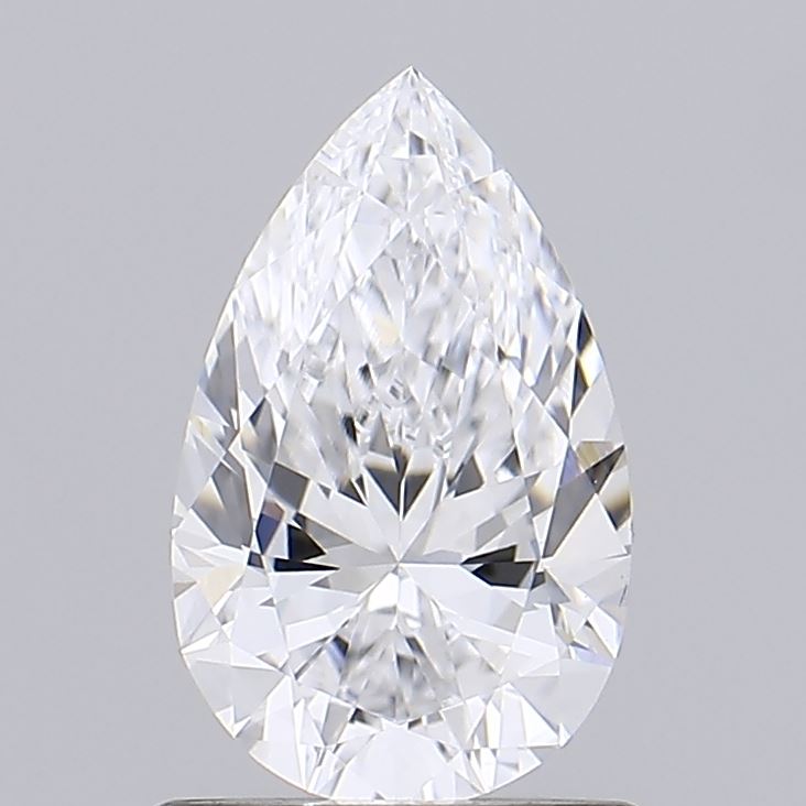 0.98ct Pear D IF Lab Created Diamond