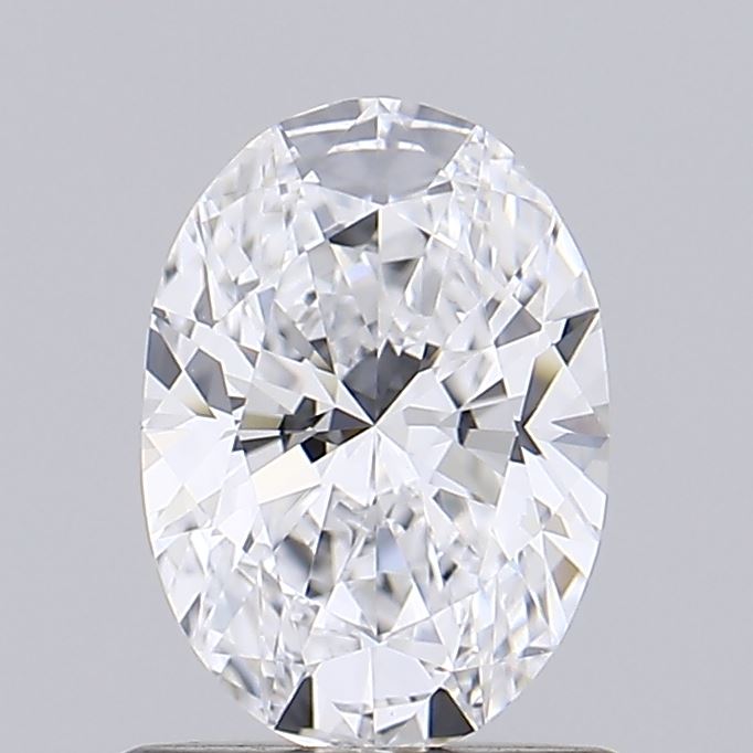 0.9ct Oval D IF Lab Created Diamond