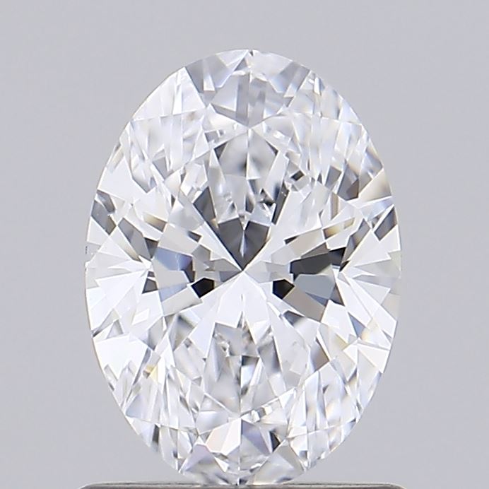 0.93ct Oval D IF Lab Created Diamond