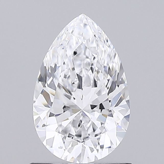 0.97ct Pear D IF Lab Created Diamond